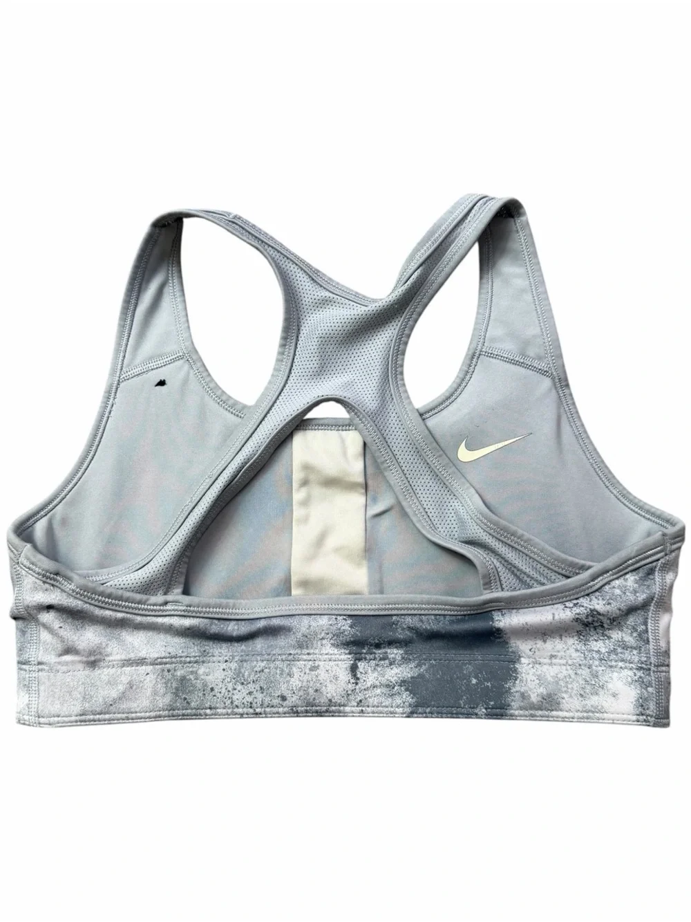 Nike Marble Gray and White Reversible Racerback Women’s Small Sports‎ Bra